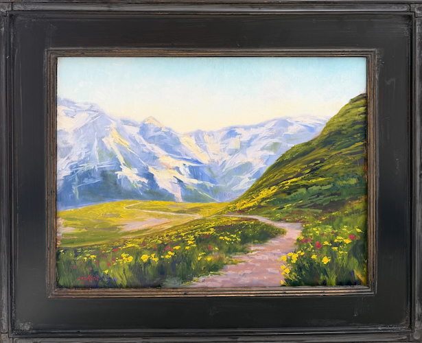 Click to view detail for Colorado Trail Splendor 12x16 $800